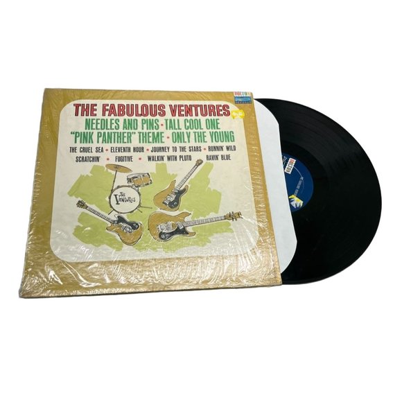 The Fabulous Ventures LP Surf Instrumental 1964 Dolton Mono BLP-2029 In Shrink - Picture 1 of 5